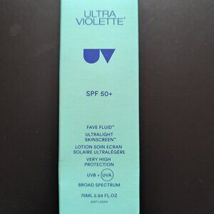 Ultra Violette Fave Fluid SPF 50+ Brand New